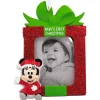 Sale The Jolly Christmas Shop Minnie Baby's First Christmas Photo Holder Personalized Christmas Ornament 3HCM0995