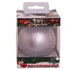 Clearance The Jolly Christmas Shop 70MM Bluetooth Musical Silver Ball Christmas Ornament USB1300
