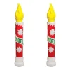 Hot The Jolly Christmas Shop Noel Christmas Blow Mold Candles Set Of 4 C5030