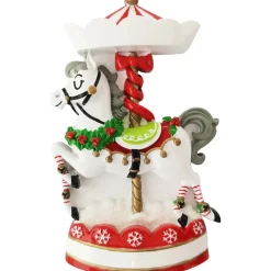 The Jolly Christmas Shop Nostalgic Carousel Personalized Christmas Ornament OR2392