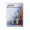 Best The Jolly Christmas Shop Pack Of 2 Replacement Candle Bulbs 44-585-00