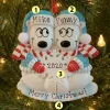 Discount The Jolly Christmas Shop Polar Bear Couple Our First Christmas Personalized Christmas Ornament OR1450