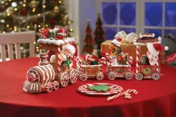 New The Jolly Christmas Shop Possible Dreams Santa Gingerbread Train Set