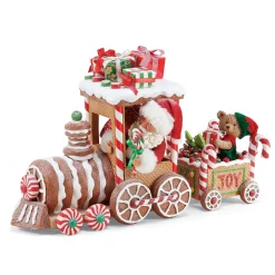 New The Jolly Christmas Shop Possible Dreams Santa Gingerbread Train Set