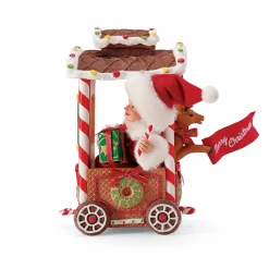 New The Jolly Christmas Shop Possible Dreams Santa Gingerbread Train Set