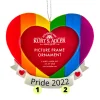 Discount The Jolly Christmas Shop Pride Picture Frame Personalized Christmas Ornament D4210