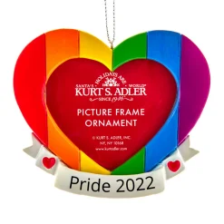 Discount The Jolly Christmas Shop Pride Picture Frame Personalized Christmas Ornament D4210
