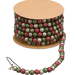 Online The Jolly Christmas Shop Primitives By Kathy 6' Mini Green And Red Beaded Christmas Tree Garland 21843