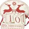 Hot The Jolly Christmas Shop Primitives By Kathy 6.5" Nordic Deer Block Christmas Countdown Advent Calendar 103877