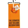 Sale The Jolly Christmas Shop Primitives By Kathy Cobwebs Became Decorations Halloween Kitchen Towel And Cookie Cutter Set 107002