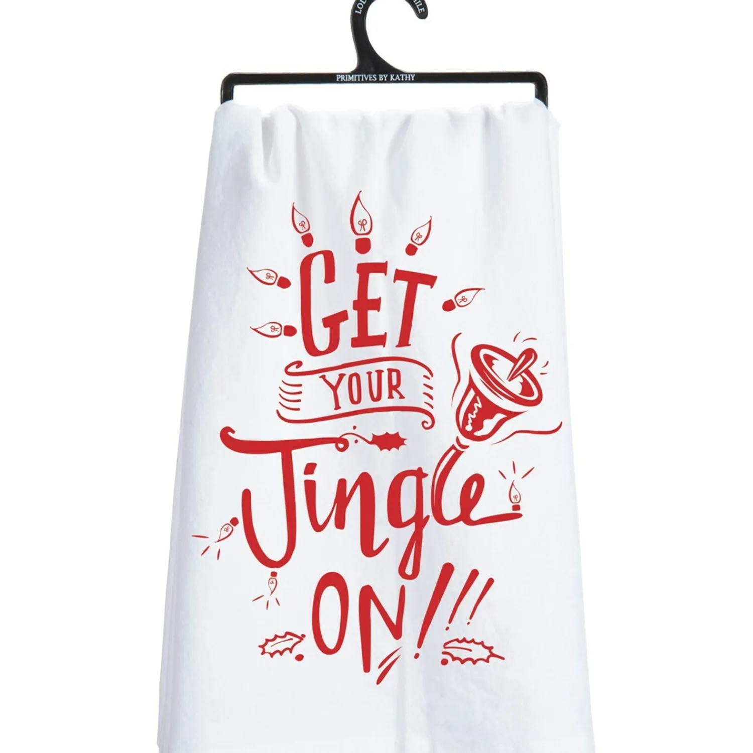 Online The Jolly Christmas Shop Primitives By Kathy Get Your Jingle On Kitchen Dish Towel 27486