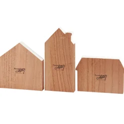 Online The Jolly Christmas Shop Primitives By Kathy Gingerbread House Chunky Sitter Set Of 3 Christmas Figures 119012