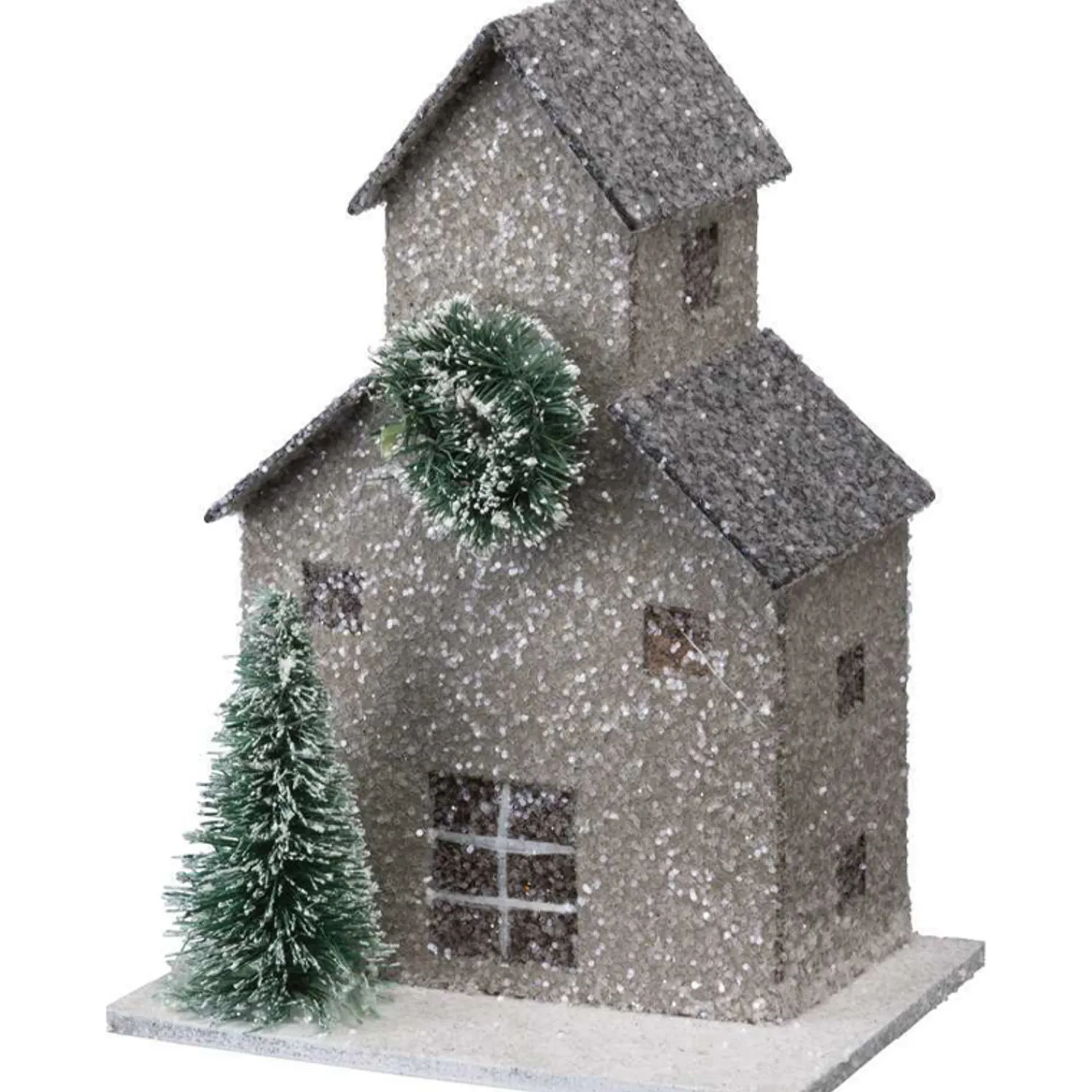 Discount The Jolly Christmas Shop Primitives By Kathy Glittered Barn And Houses Sitter Set 104279