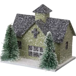Discount The Jolly Christmas Shop Primitives By Kathy Glittered Barn And Houses Sitter Set 104279