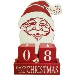 Outlet The Jolly Christmas Shop Primitives By Kathy Santa Countdown Blocks 102429