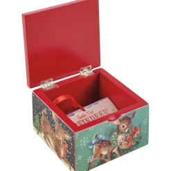 Online The Jolly Christmas Shop Primitives By Kathy Santa's Best Reindeer Feed Hinged Wooden Box Christmas Decoration 115353
