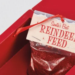 Online The Jolly Christmas Shop Primitives By Kathy Santa's Best Reindeer Feed Hinged Wooden Box Christmas Decoration 115353