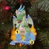Sale The Jolly Christmas Shop Rainbow Dragon Personalized Christmas Ornament OR962