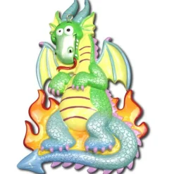 Sale The Jolly Christmas Shop Rainbow Dragon Personalized Christmas Ornament OR962