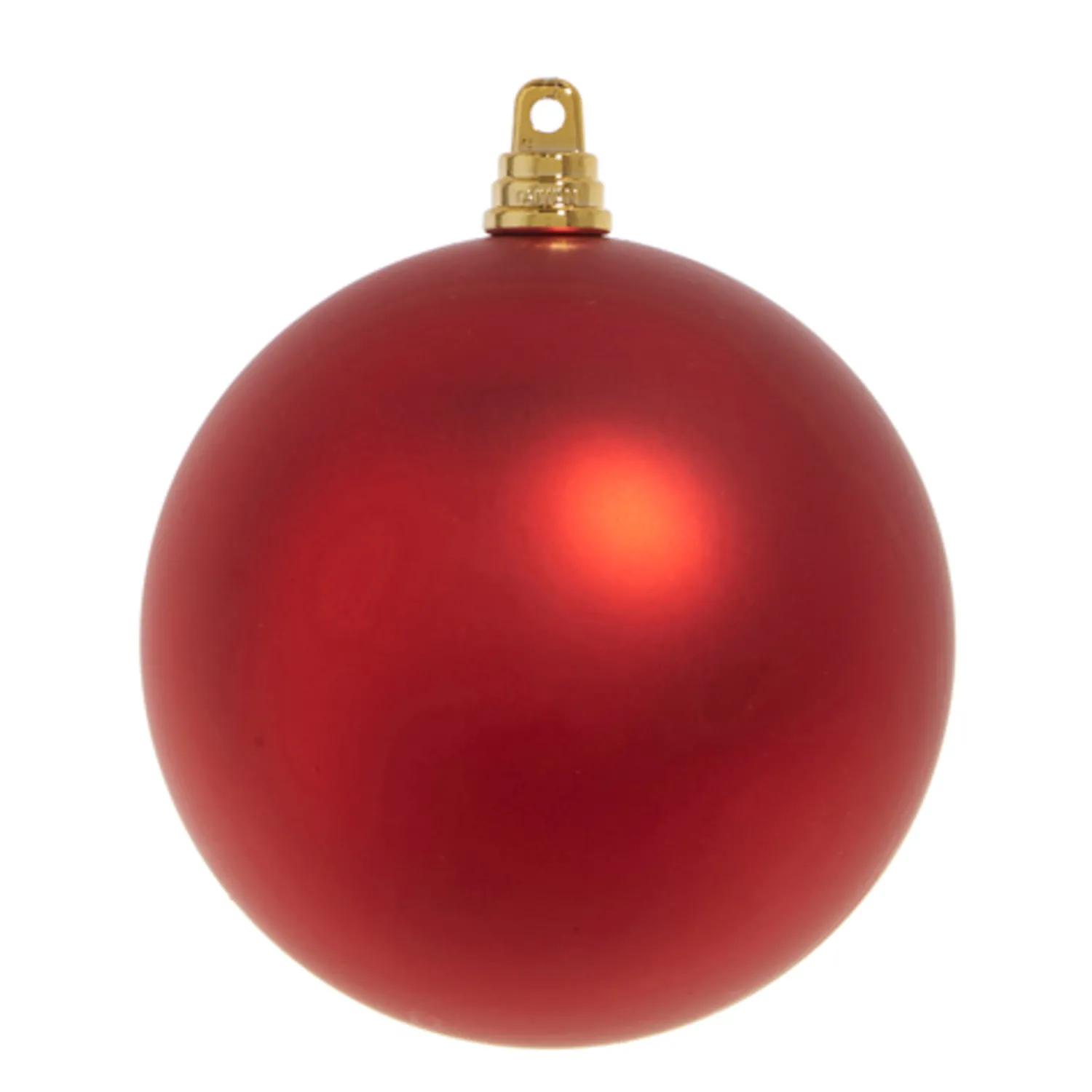 New The Jolly Christmas Shop Raz 3", 4", 6", Or 10" Large Red Matte Ball Christmas Ornaments