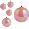 Sale The Jolly Christmas Shop Raz 4", 6", Or 10" Iridescent Pink Ball Christmas Ornament