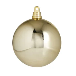 Best The Jolly Christmas Shop Raz 3", 4", Or 6" Large Champagne Shiny Ball Christmas Ornaments