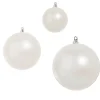 Online The Jolly Christmas Shop Raz 4", 6", Or 10" Large Pearl Ball Christmas Ornaments