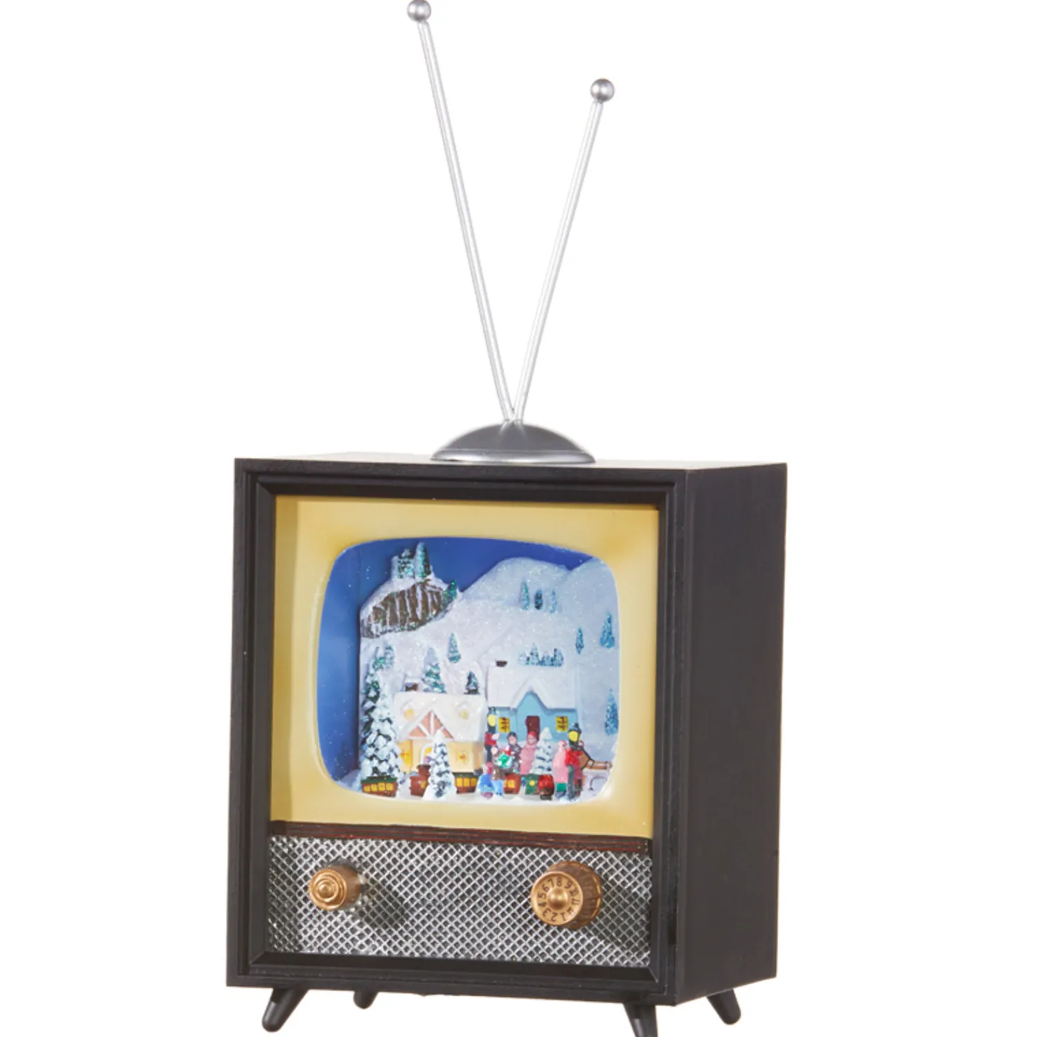 Sale The Jolly Christmas Shop Raz 10" Animated Musical Television Christmas Decoration 3516162