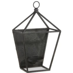 Clearance The Jolly Christmas Shop Raz 17" Antique Black Metal Lantern Candle Holder 4354204