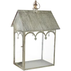 The Jolly Christmas Shop Raz 24" Antiqued Lantern With Steeple Christmas Decoration 4117028