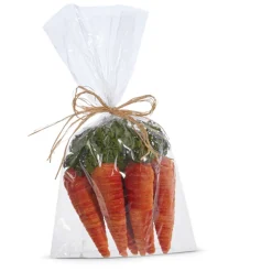 The Jolly Christmas Shop Raz 9" Bag Of Carrots Easter Decoration 4406618