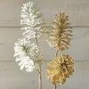 Online The Jolly Christmas Shop Raz 21.5" Beaded And Glittered Pinecone Stem Christmas Tree Spray F4106758