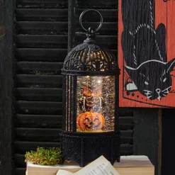 Online The Jolly Christmas Shop Raz 10" Boo Crew Lighted Water Globe Lantern Halloween Decoration 4400755