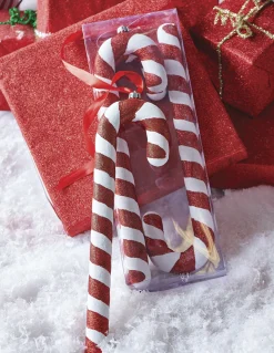 Online The Jolly Christmas Shop Raz 16.5" Box Of 4 Large Candy Cane Christmas Ornament 4216238