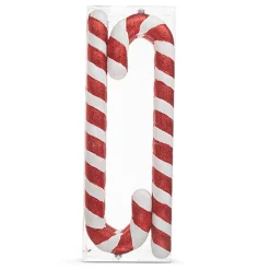 Sale The Jolly Christmas Shop Raz 24.5" Box Of 4 Large Candy Cane Christmas Ornaments 4316285