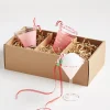 The Jolly Christmas Shop Raz 5.25" Box Of 3 Peppermint Cocktail Glass Christmas Ornaments 4320914