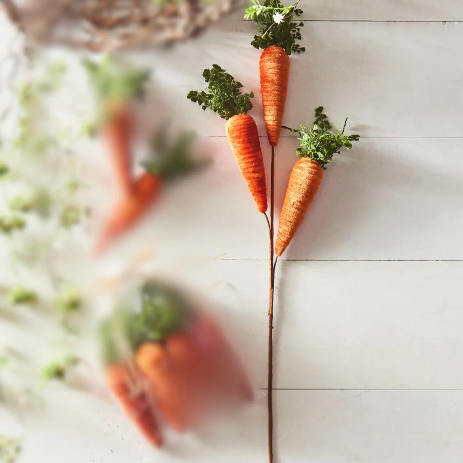 Hot The Jolly Christmas Shop Raz 28" Carrot Spray Easter Decoration F4406613