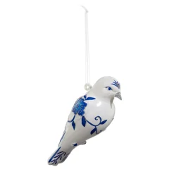 Discount The Jolly Christmas Shop Raz 5" Chinoiserie Bird Glass Christmas Ornament 4412511