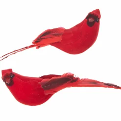 Clearance The Jolly Christmas Shop Raz 7" Clip On Cardinal Christmas Ornament 4053314