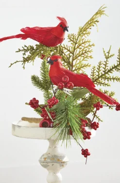Online The Jolly Christmas Shop Raz 6.5" Clip-On Cardinal Christmas Ornament 3102594