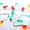 Clearance The Jolly Christmas Shop Raz 14' Connectable Shiny Kismet String Multicolor Lights L4237037