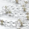 Clearance The Jolly Christmas Shop Raz 6' Crystal And Pearl Christmas Tree Garland G4216330