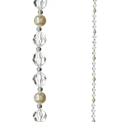 Clearance The Jolly Christmas Shop Raz 6' Crystal And Pearl Christmas Tree Garland G4216330