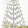 Clearance The Jolly Christmas Shop Raz 17" Crystal Jeweled Tree With Gold Glitter Christmas Decoration 4213512