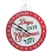 Hot The Jolly Christmas Shop Raz 24" Days Til Christmas Countdown Advent Calendar Sign 4359044