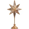 Best The Jolly Christmas Shop Raz 16" Distressed Mirrored Star On Base Christmas Decoration 4416223