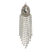 New The Jolly Christmas Shop Raz 6.25" Dripping Jewel Silver Christmas Ornament 4416239