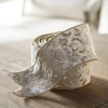 Discount The Jolly Christmas Shop Raz 4" Embroidered Champagne Wired Christmas Ribbon R4371784
