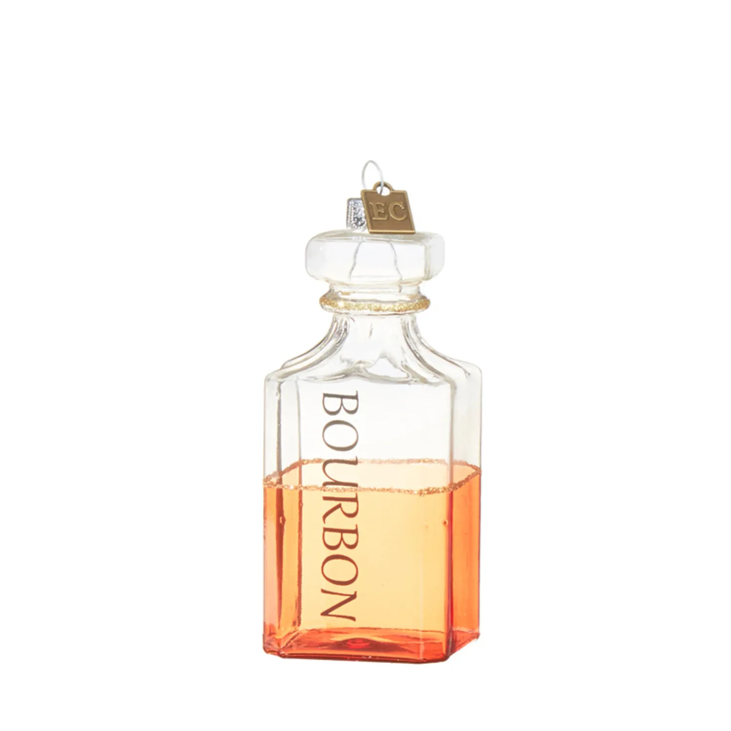 Best The Jolly Christmas Shop Raz Eric Cortina 4.75" Mid-Century Modern Decanter Glass Christmas Ornament 3953030