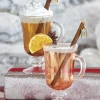 New The Jolly Christmas Shop Raz 5.25" Eric Cortina Hot Toddy Or Buttered Rum Glass Christmas Ornament 4153132